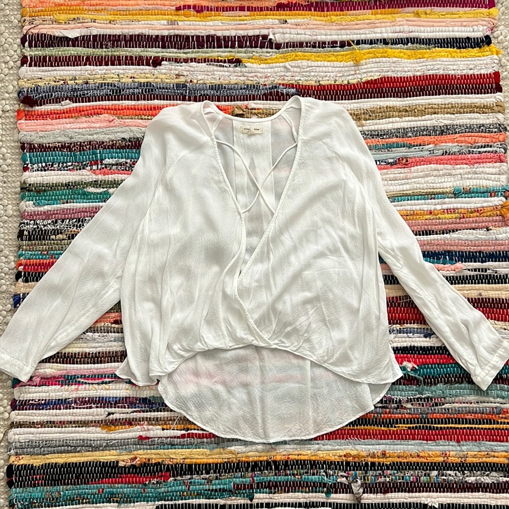 Urban Outfitters/ Silence + Noise Low Cut Top